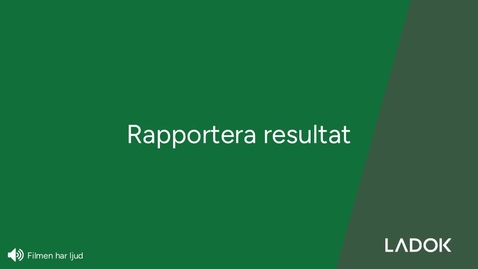 Thumbnail for Rapportera resultat