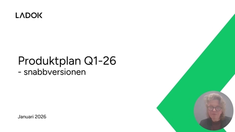 Thumbnail for Produktplan kvartal 1, 2026 (Snabbversion)
