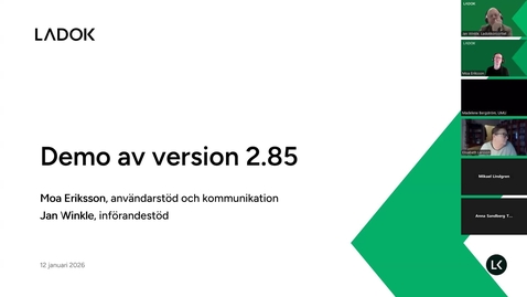 Thumbnail for Demo av version 2.85