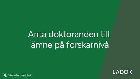 Thumbnail for Skapa ett förväntat deltagande på ämnestillfället