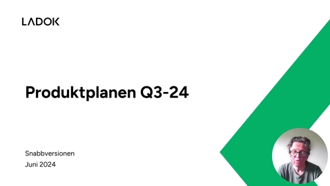 Thumbnail for Produktplanen kvartal 3, 2024  (snabbversionen)
