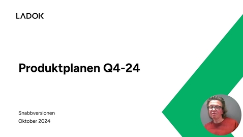 Thumbnail for Produktplanen kvartal 4, 2024 (Snabbversionen)