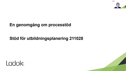 Thumbnail for En genomgång om processtöd 211028