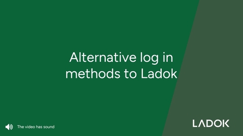 Thumbnail for Alternative login method