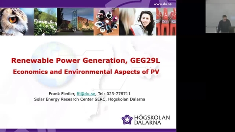 Thumbnail for 5.1. Economics of PV