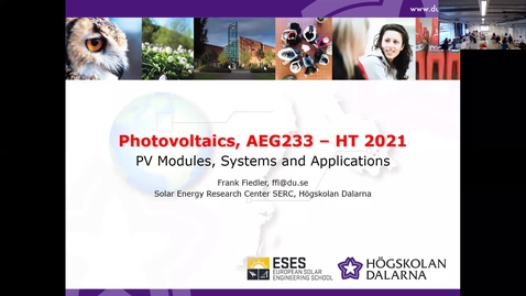Thumbnail for AEG233 HT21 - 08 PV Modules 