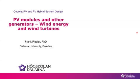 Thumbnail for Erasmus+ 1.2 Wind power part 1