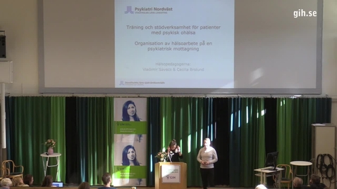 Thumbnail for 05 Träning och stödverksamhet för patienter med psykisk ohälsa + organisationer av hälsoarbete på en psykiatrisk mottagning