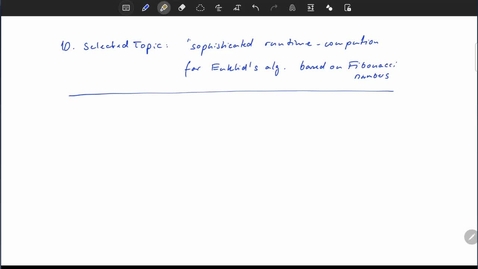 Thumbnail for Part10 (Selected Topic: Euklid, Golden Ratio, Fibonacci Numbers)