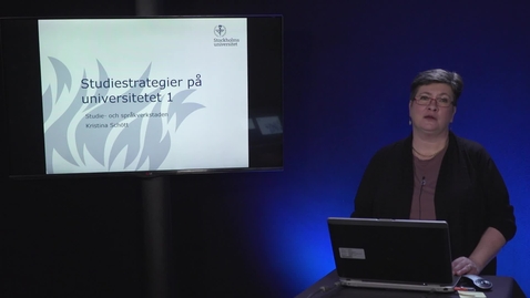 Thumbnail for Studiestrategier på universitetet 1 – studiestrategier och motivation