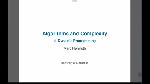 Thumbnail for Part4 (Dynamic Programming)
