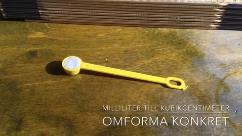 Thumbnail for milliliter till kubikcentimeter