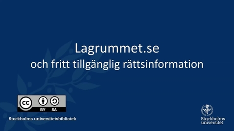 Thumbnail for Lagrummet.se (socialt arbet)