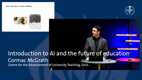Thumbnail for Introduction to AI and the future of education