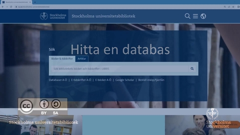 Thumbnail for Så hittar du databasen