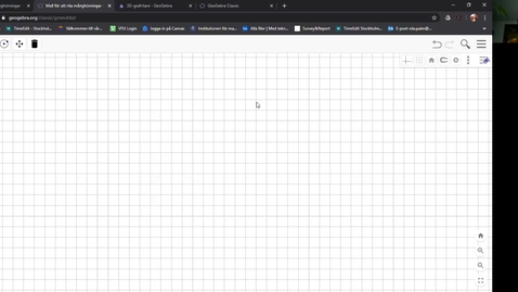 Thumbnail for Anpassa verktygsfält i Geogebra