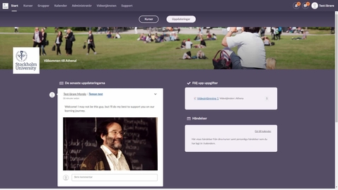 Thumbnail for Embed videos in Athena and how to use the video course channel