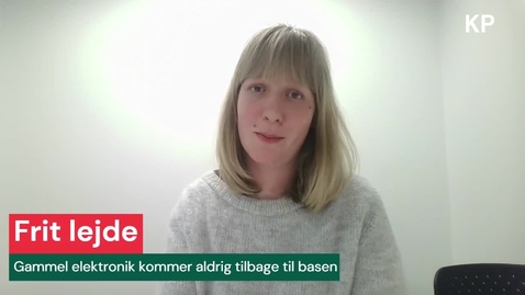 Thumbnail for Aflever KP elektronik du ikke bruger tilbage - så kan det måske umiddelbart genbruges eller delene genanvendes bedst muligt