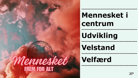 Thumbnail for Mennesket frem for alt FILM