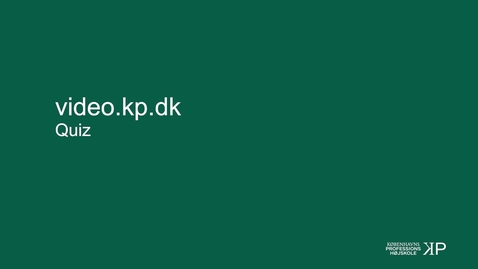 Thumbnail for video.kp.dk - Quiz