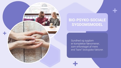 Thumbnail for Bio-psyko-sociale sygdomsmodel