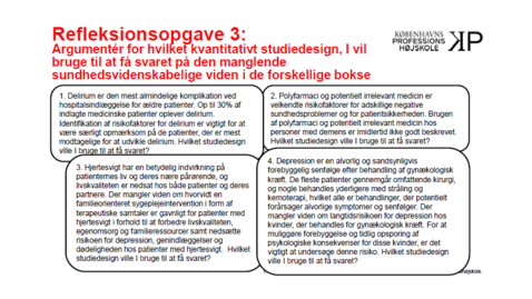 Thumbnail for 10. Kvanti 1, refleksionsøvelse 3, billede