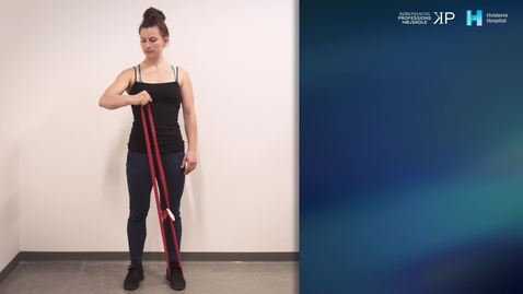 Thumbnail for Exercise 3: Standing external rotation