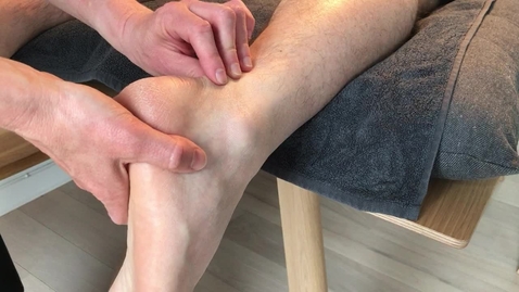 Thumbnail for Dyb tværmassage nedbrydning af patologisk arvæv i sene