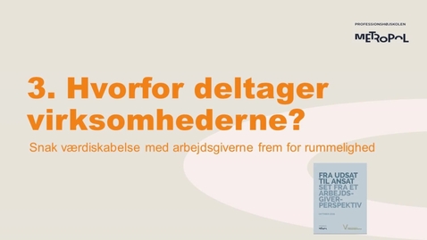 Thumbnail for Fra udsat til ansat video 3