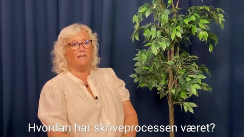 Thumbnail for Skriveprocess med afsluttende bemærkning.mp4