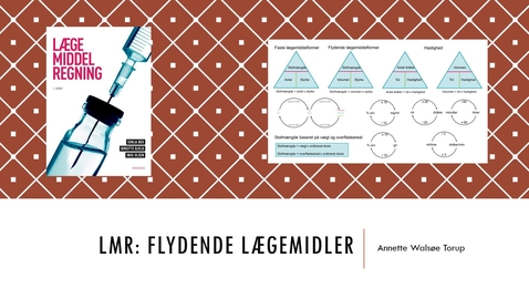 Thumbnail for LMR med flydende lægemidler