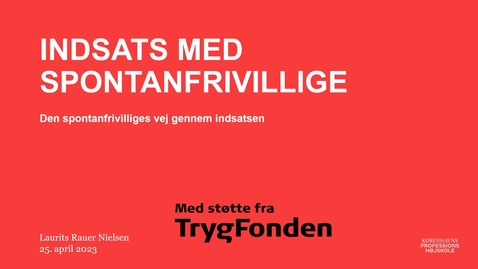 Thumbnail for 7 indsats med spontanfrivillige v0.1