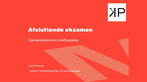 Thumbnail for Den gode opgave Lene Sørensen