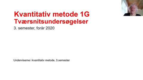 Thumbnail for 09. Kvanti 1, Tværsnitsundersøgelser