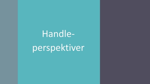 Thumbnail for Handleperspektiver