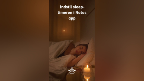 Thumbnail for Nota Short - Indstil sleep-timeren i Notas app [version03]