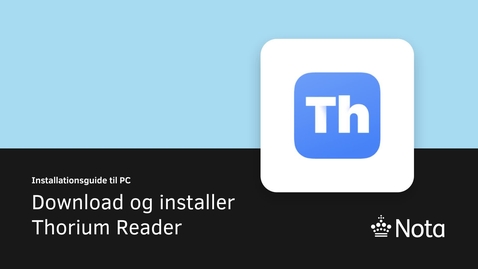 Thumbnail for installer_thorium_pc