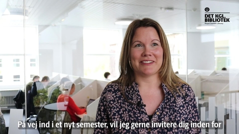 Thumbnail for Line Renate Hanssen byder nye studerende velkommen