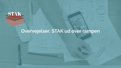 Thumbnail for 12 Overvejelser STAK ud over rampen