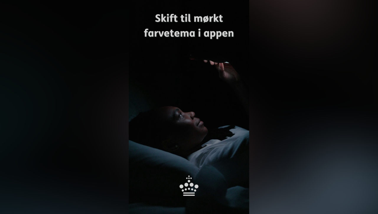 Nota Short - Skift til mørkt farvetema i appen [version02]