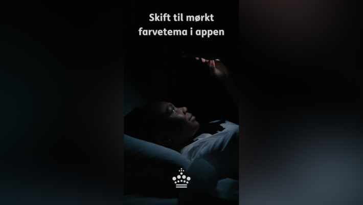 Nota Short - Skift til mørkt farvetema i appen [version02]