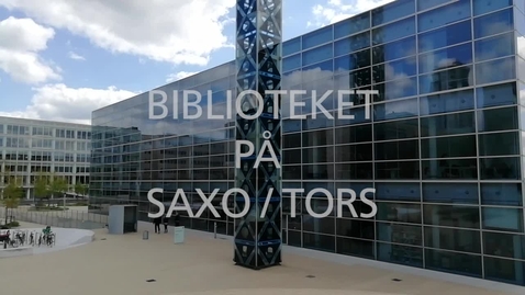 Thumbnail for On-boarding 2021 SAXO / TorS Biblioteket