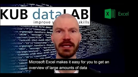 Thumbnail for KUB Datalab - om Excel