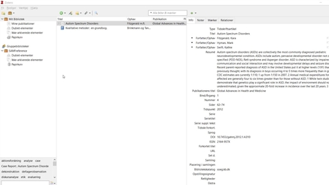 Thumbnail for Introduktion til Zotero (2)