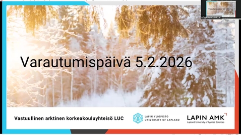 Thumbnail for Lapin yliopiston tapahtumat