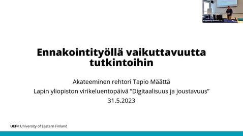Thumbnail for Virikeluentopäivä 31.5.2023