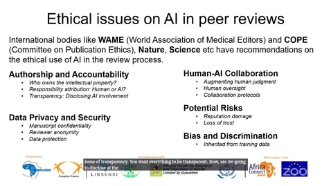 Thumbnail for COPPHA Week 2 - The Role of AI in Peer Review: Opportunities, Challenges, and Ethics