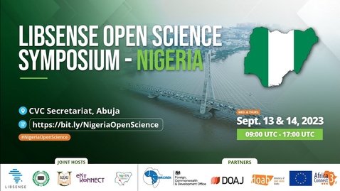 Thumbnail for Nigeria Open Science Symposium