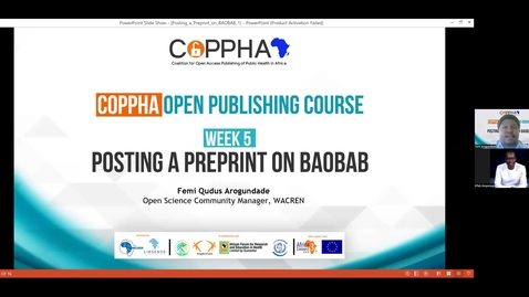 Thumbnail for Posting a Preprint on BAOBAB