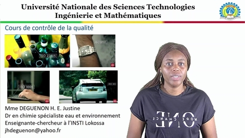 Thumbnail for Vidéo sur le processus du contrôle de qualité